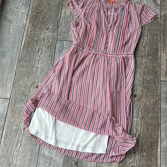 Modcloth Red, White, and Blue Striped Dress Perfect for 4th of July! - Picture 4 of 9